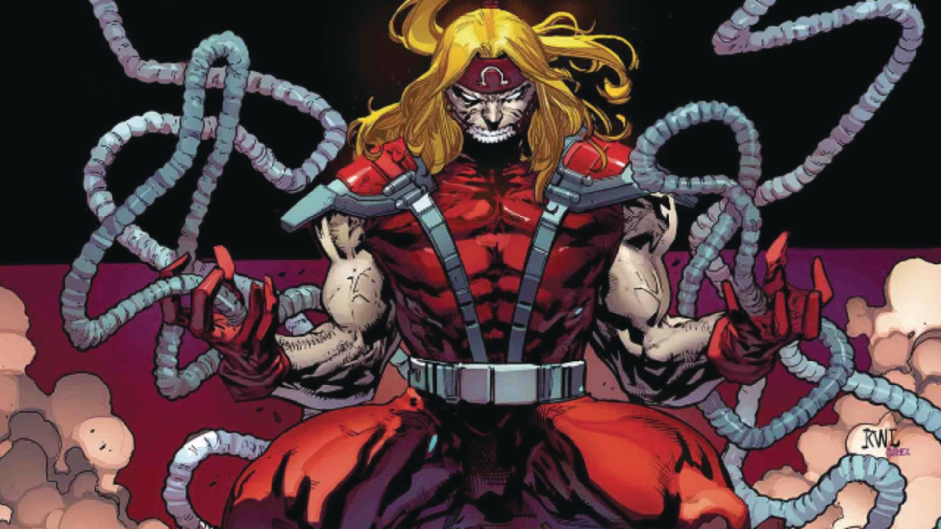 Heres our first look at omega red in deadpool â geektyrant omega red deadpool super soldier