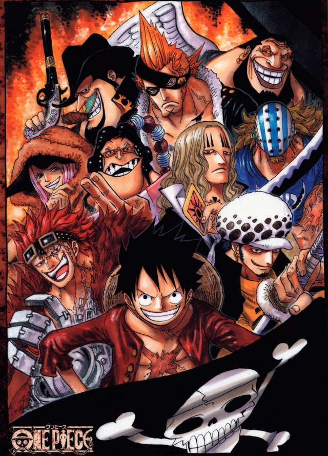 The supernovas illustration by oda ronepiece