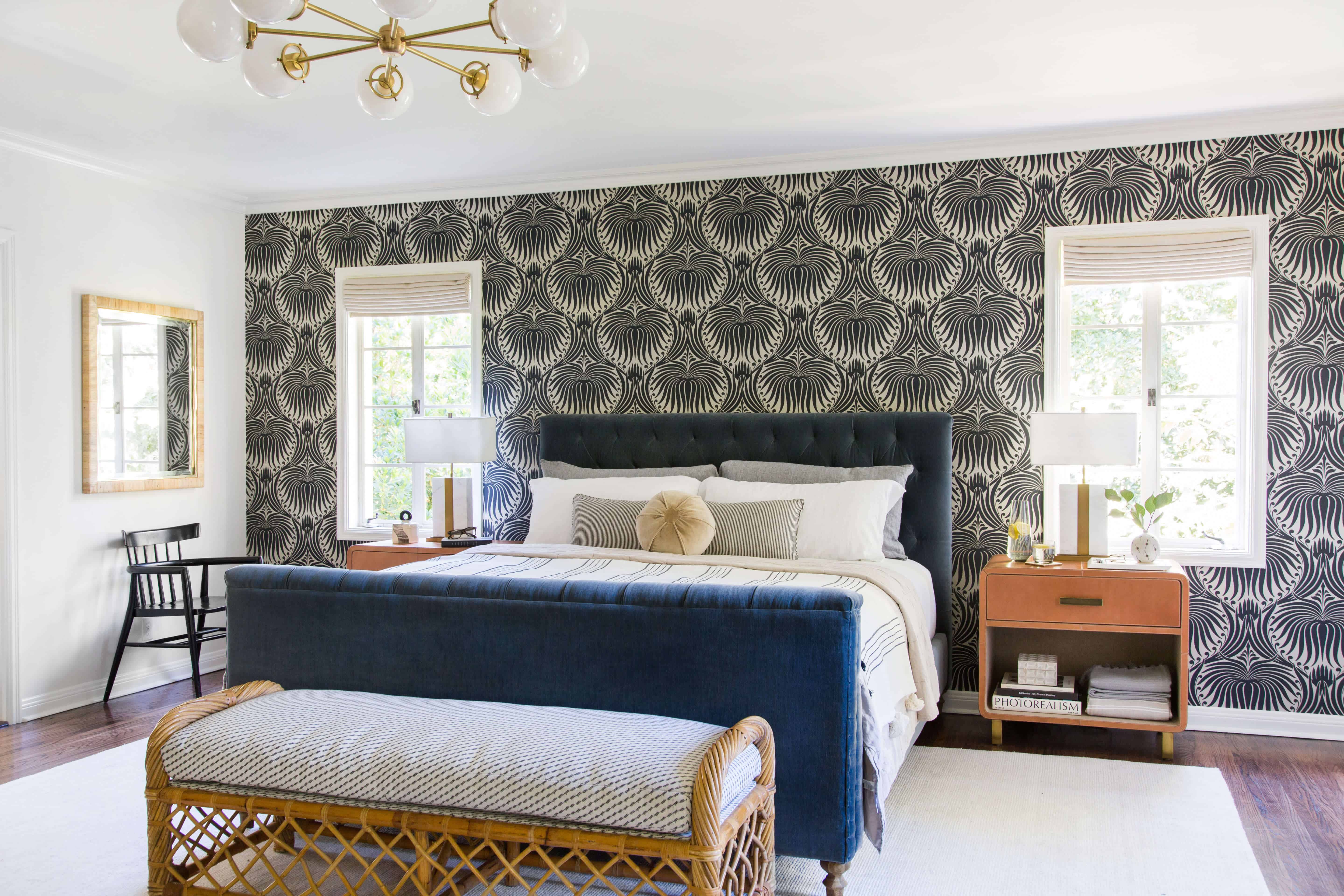 The griffith park master bedroom reveal get the look