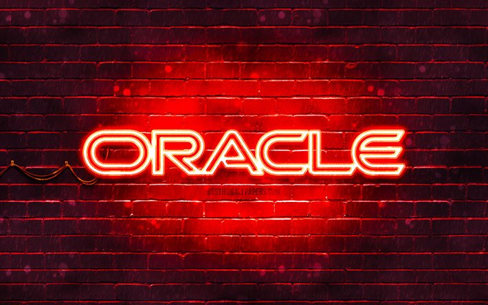 Download wallpapers oracle red logo k red brickwall oracle logo brands oracle neon logo oracle for desktop free pictures for desktop free