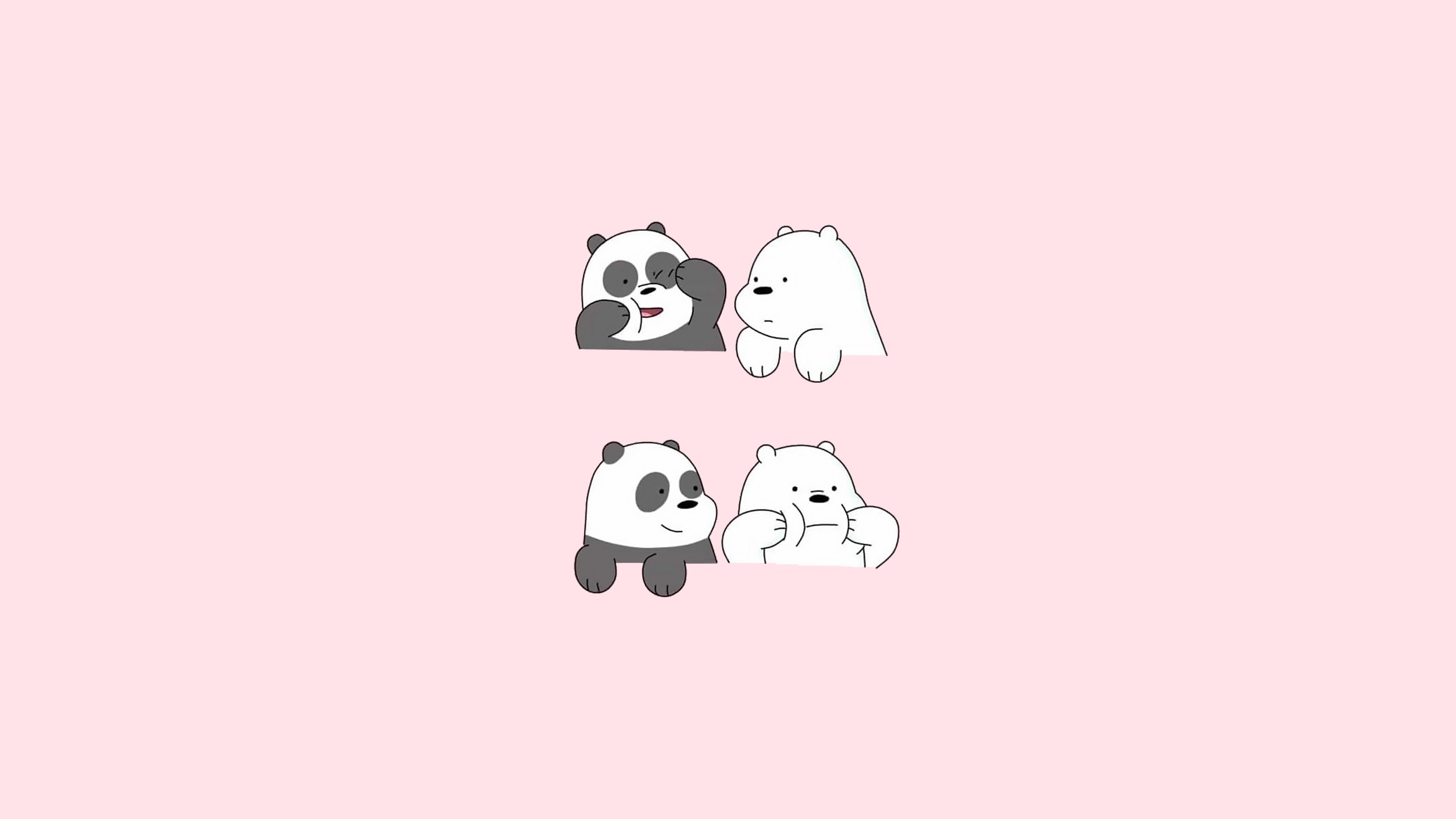 We bare bears wallpaper k quad hd id