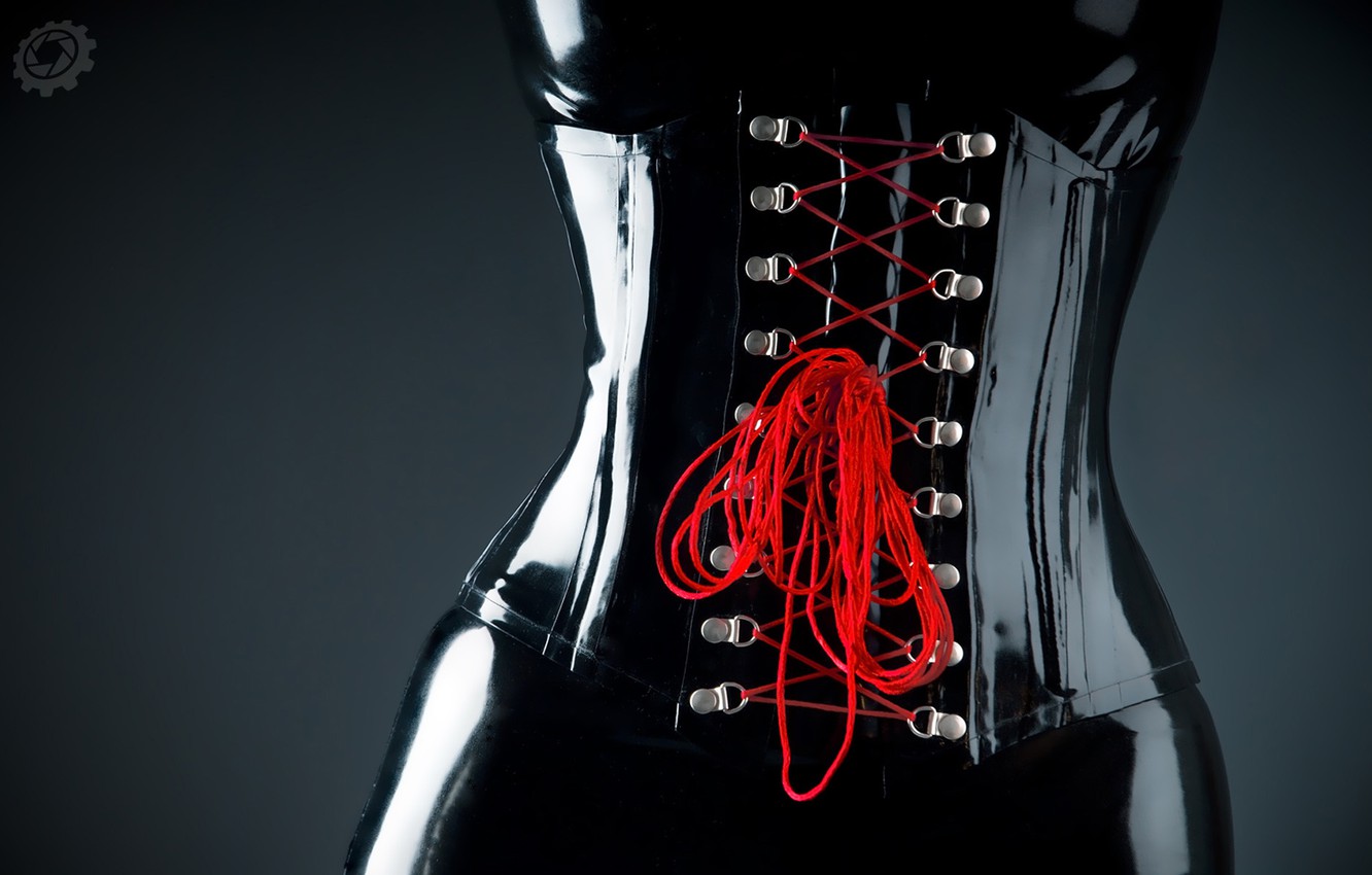 Wallpaper latex corset red lacing images for desktop section ñðµðððµñððð