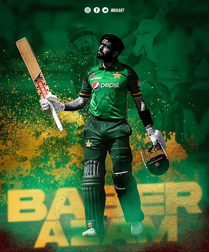 Babar azam wallpaper