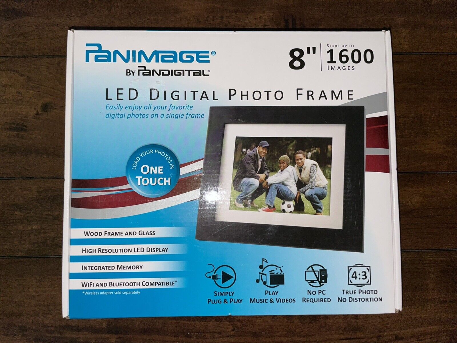 Pandigital panimage led digital photo frame images