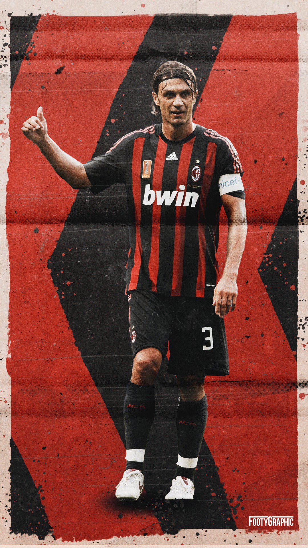 Joeri gosens on maldini phone wallpaper paolo maldini is the third player in my