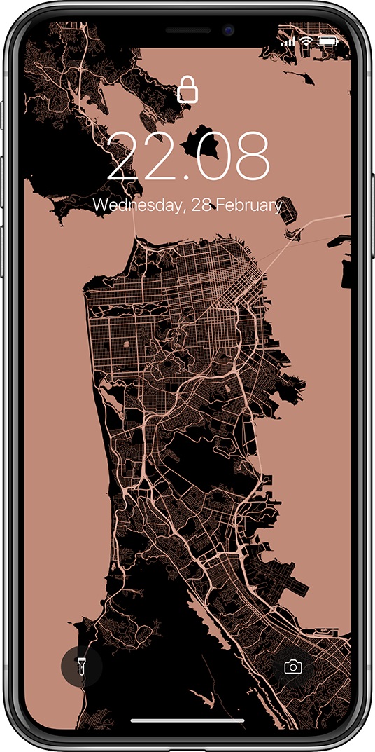 Cara membuat wallpaper map untuk hape