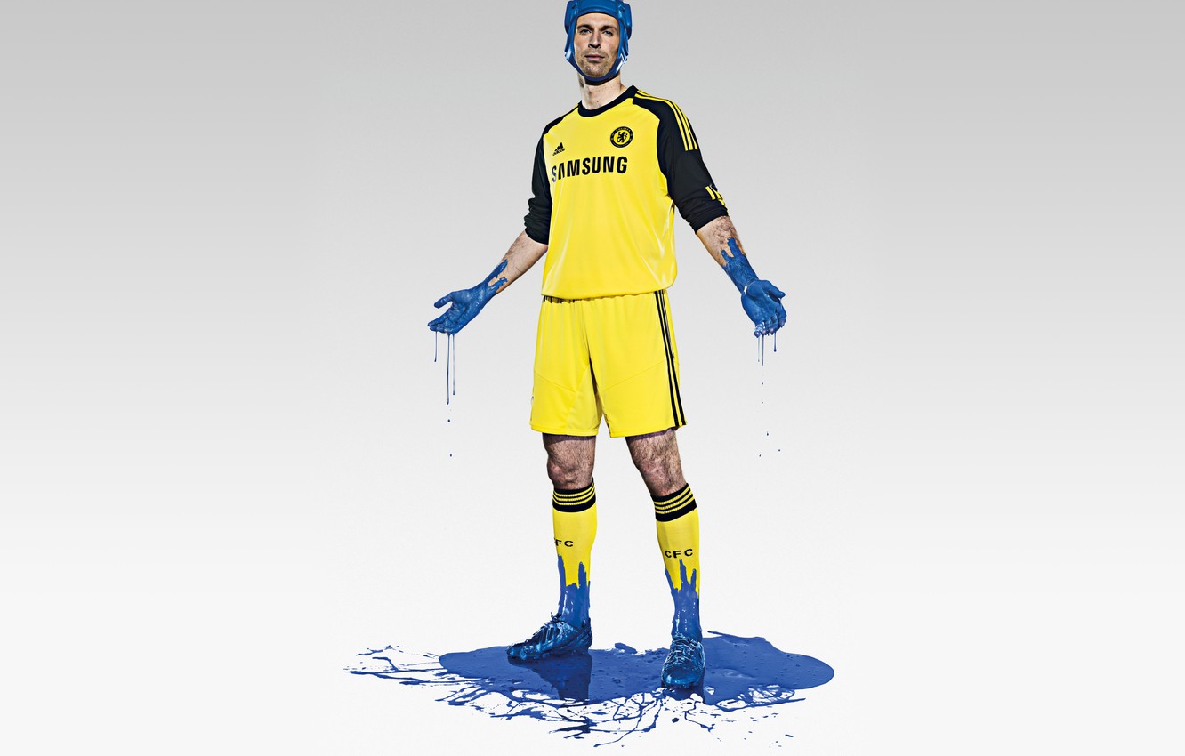 Wallpaper sport form chelsea goalkeeper chelsea fc petr cech adidas football petr cech images for desktop section ñððññ