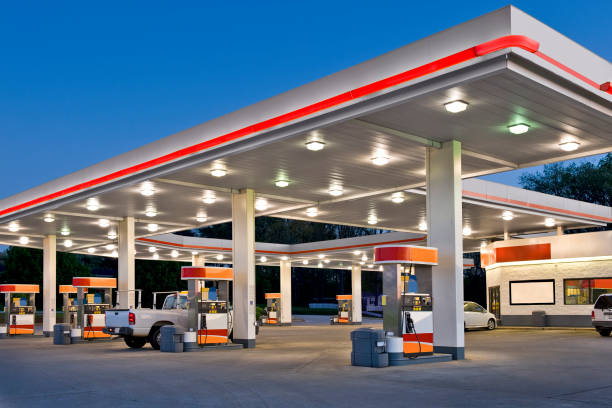 Petrol station stock photos pictures royalty