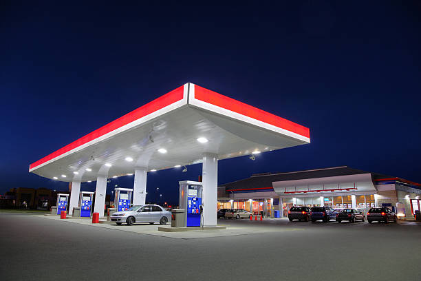 Gas station stock photos pictures royalty