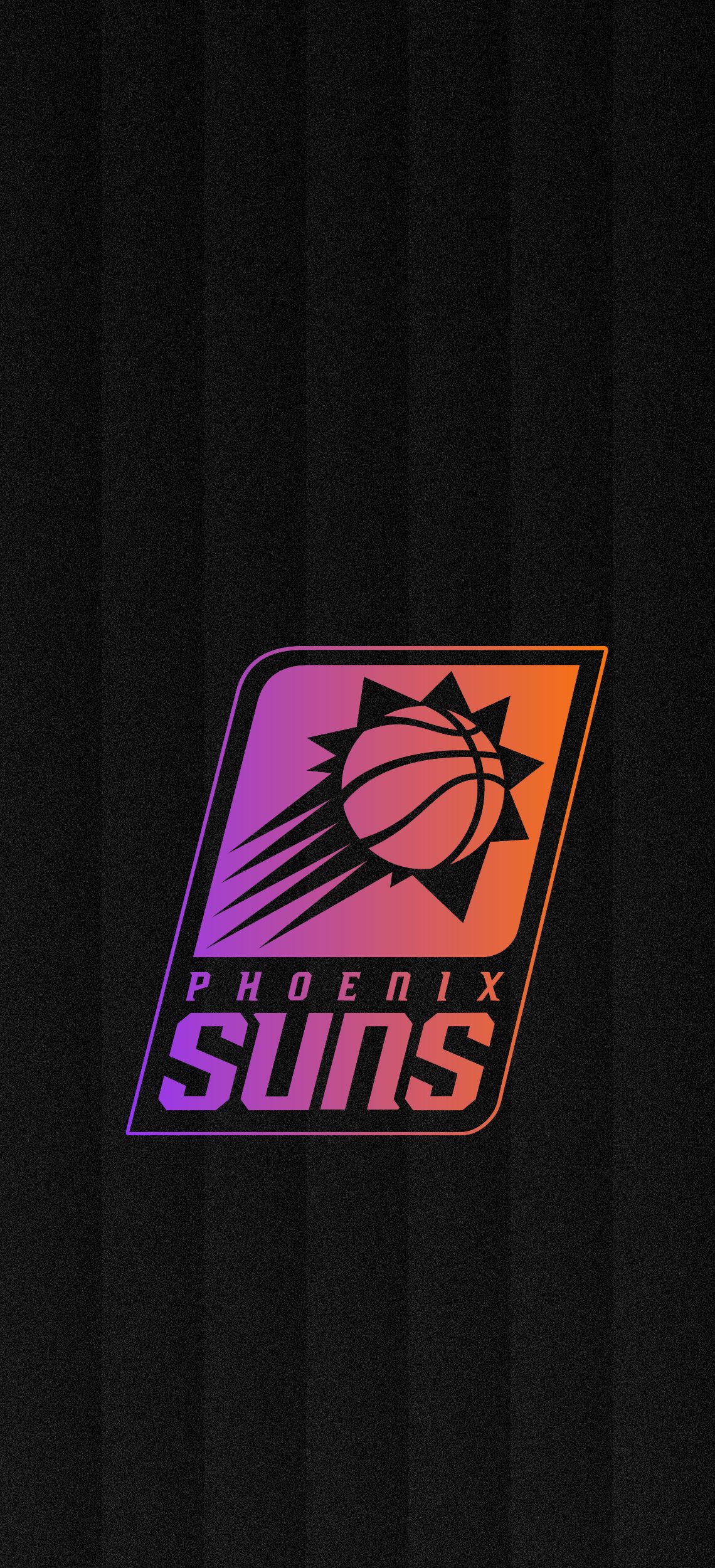 Phoenix suns gradient wallpaper planos de fundo esporte basquete