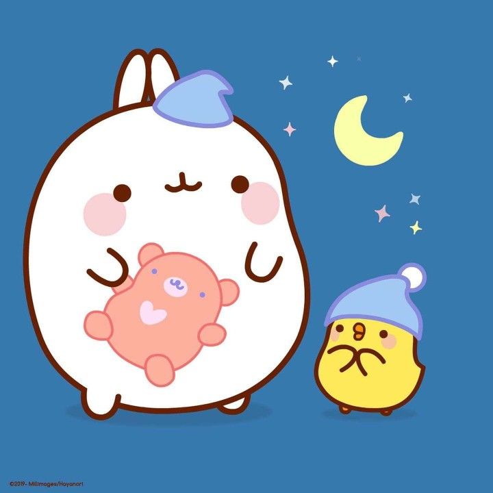 No matter how old we grow we all need a teddy bear by our si ð â happy teddy bear day with molang and piu piu whatâ molang wallpaper molang cute drawings