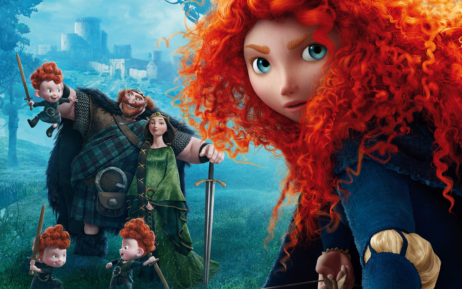 Pixar brave hd wallpaper