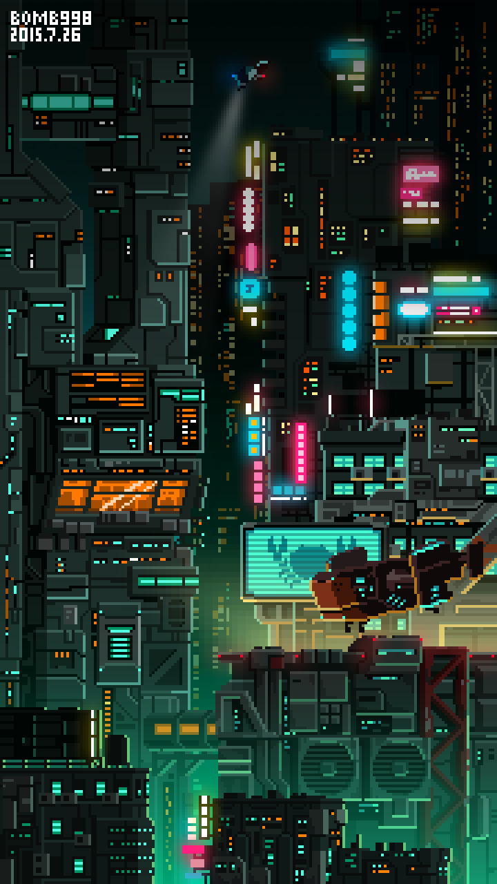 Hd mobile pixel art wallpapers