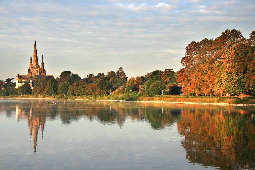 Autumn on stowepool lichfield staffordshire wallpaper background id