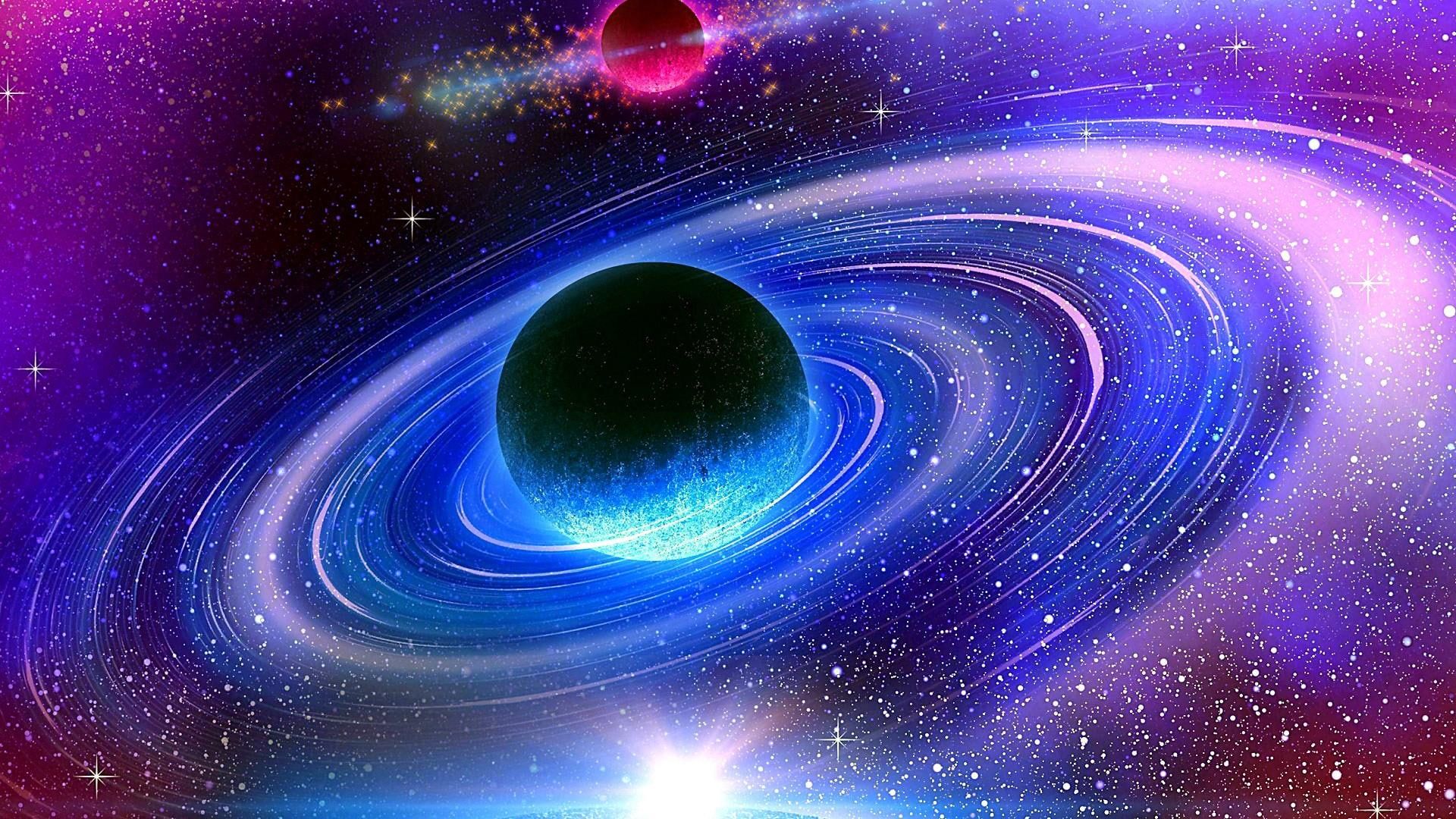 Planetary ring ringed planet planet stars univers space art fantasy art p wallpaper hdwallpâ galaxy wallpaper cool galaxy wallpapers planets wallpaper