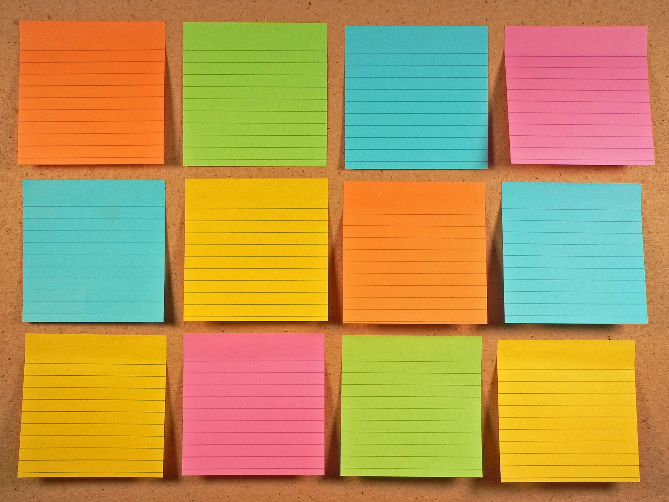 Sticky note wallpapers