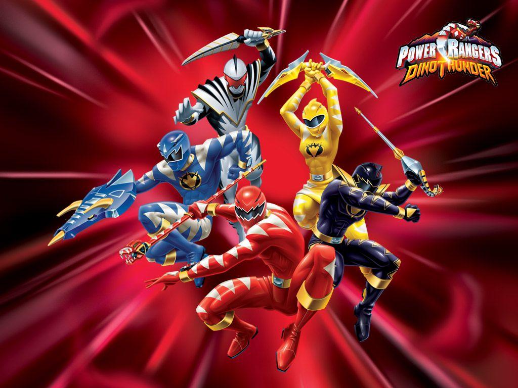 Power rangers dino thunder red wallpapers