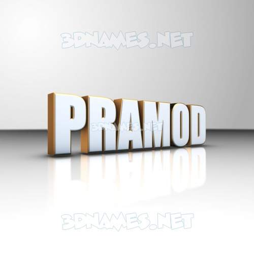 Preview of black background d name for pramod