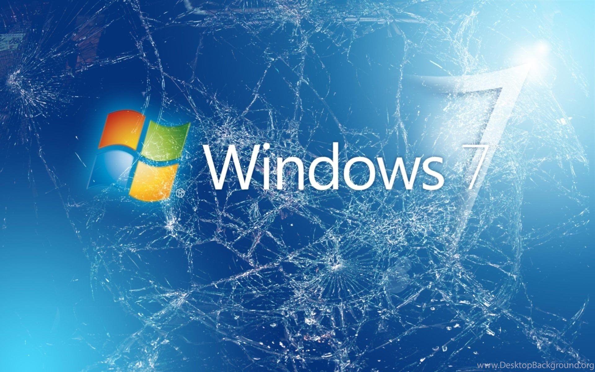 Windows wallpapers broken screen