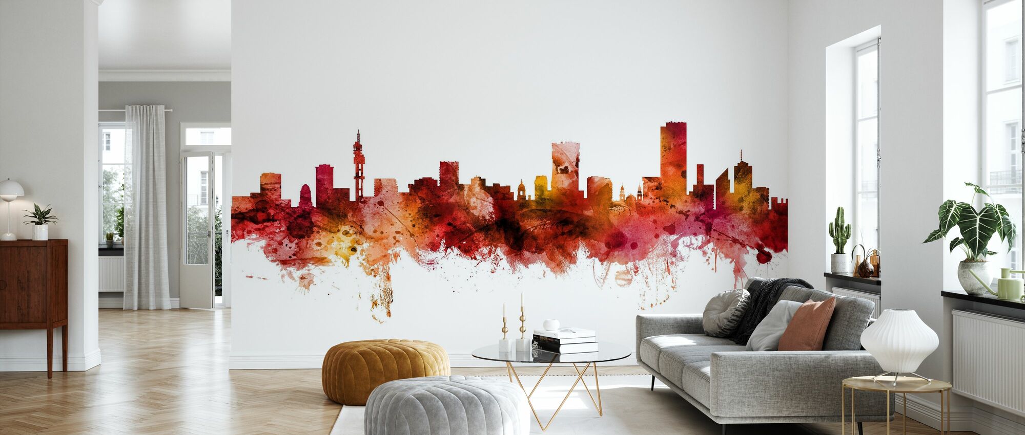 Pretoria south africa skyline â trendy wall mural â