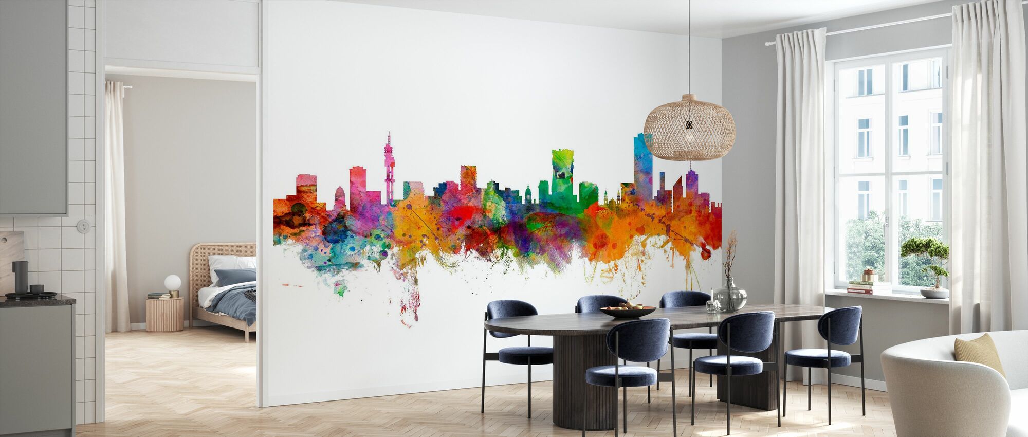 Pretoria south africa skyline â affordable wall mural â