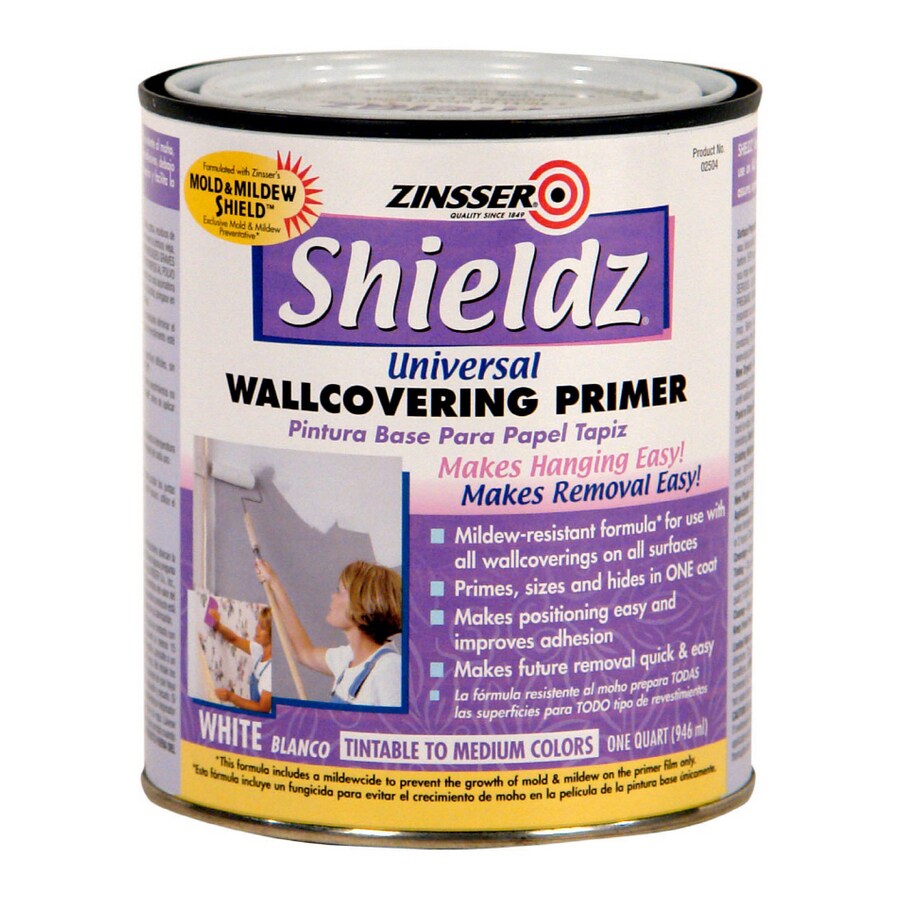 Drp qt shieldz primer zinsser in the wallpaper primer department at