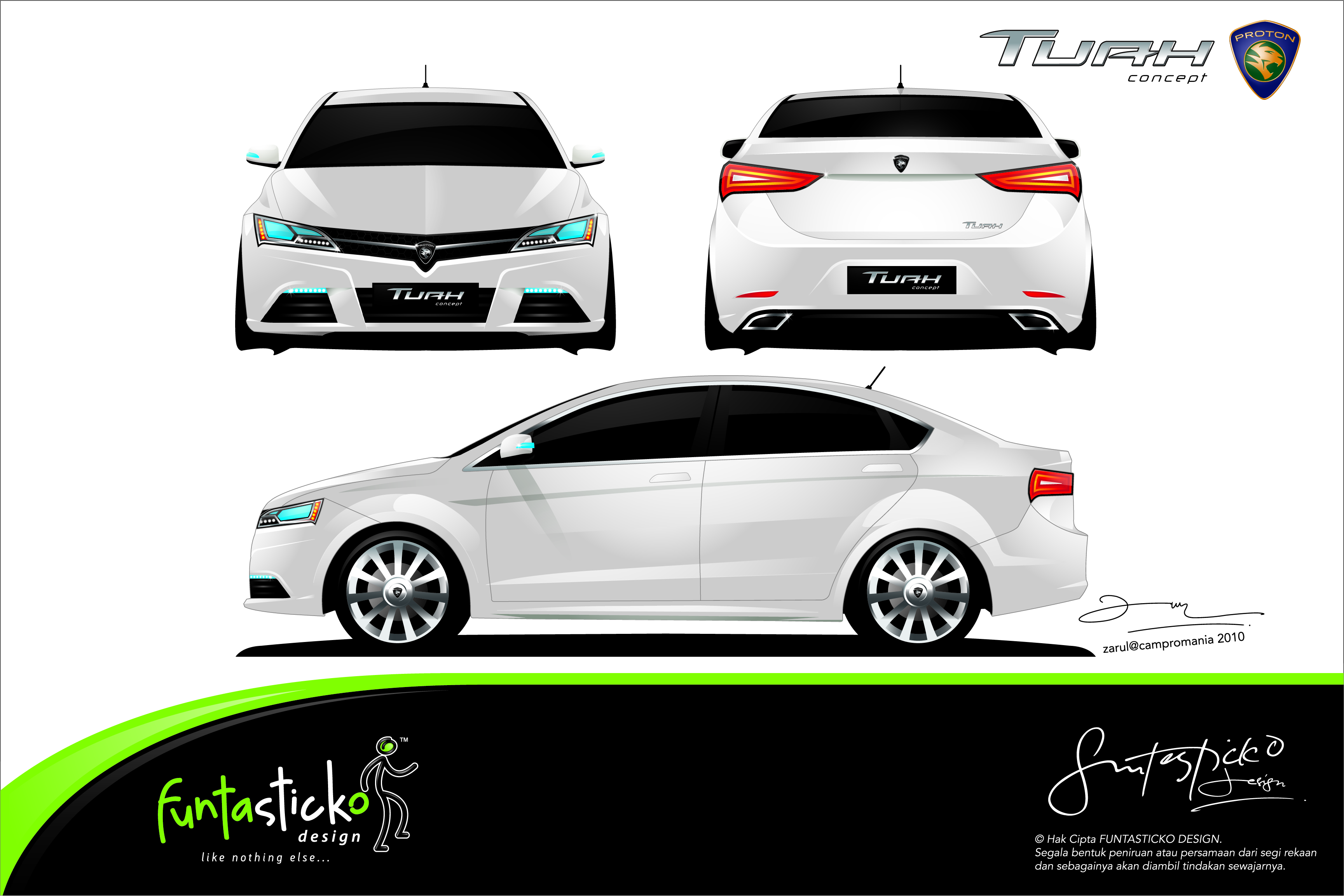 Artwork proton tuah impressi saya âfull versionâ funtasticko design