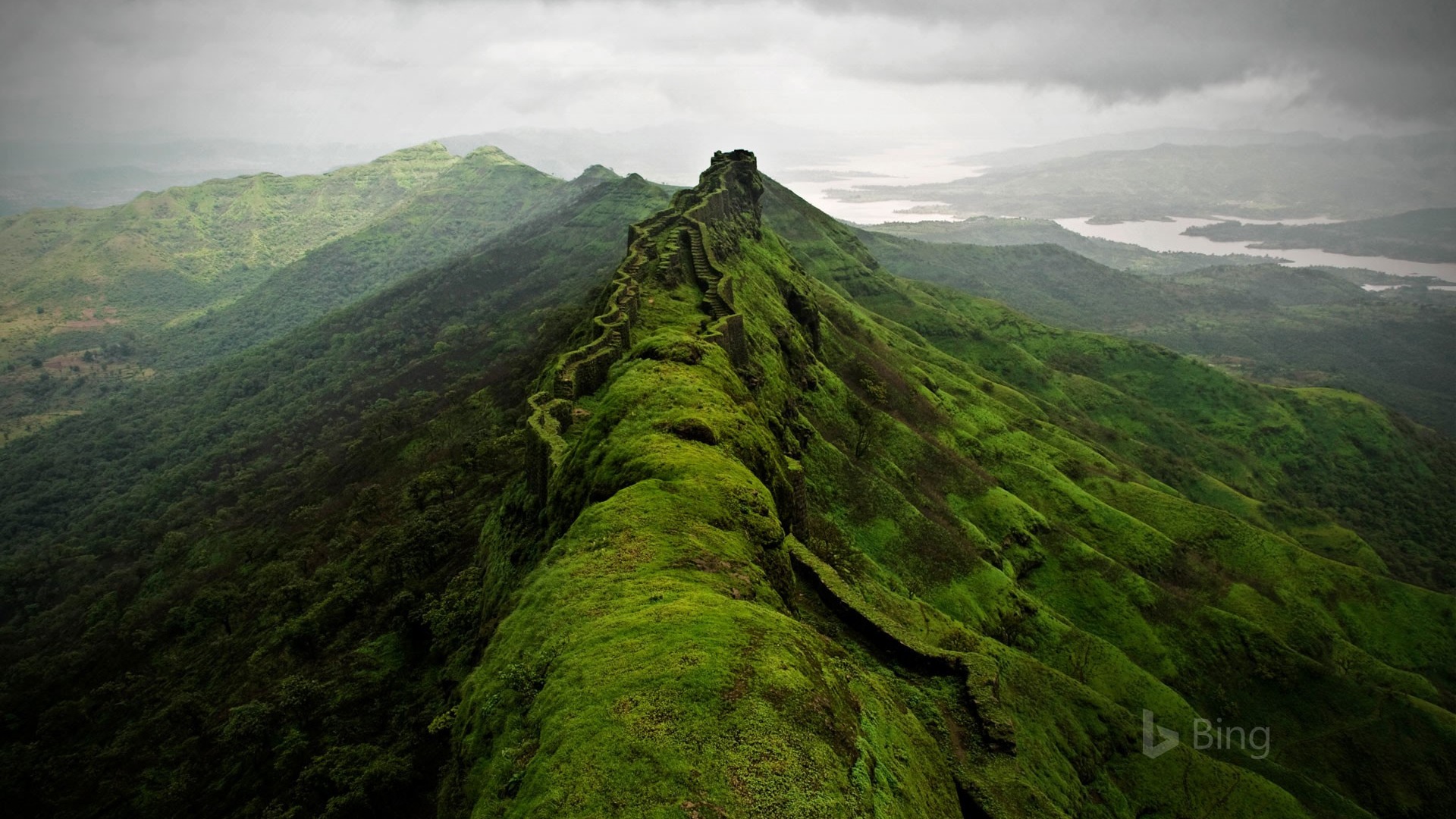 Rajgad fort near pune india