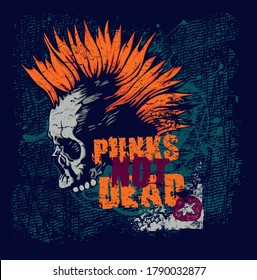 Punks not dead images stock photos vectors