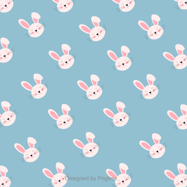 Cute rabbit blue background design rabbit happy rabbit background png and vector with transparent background for free download easter wallpaper easter backgrounds blue backgrounds