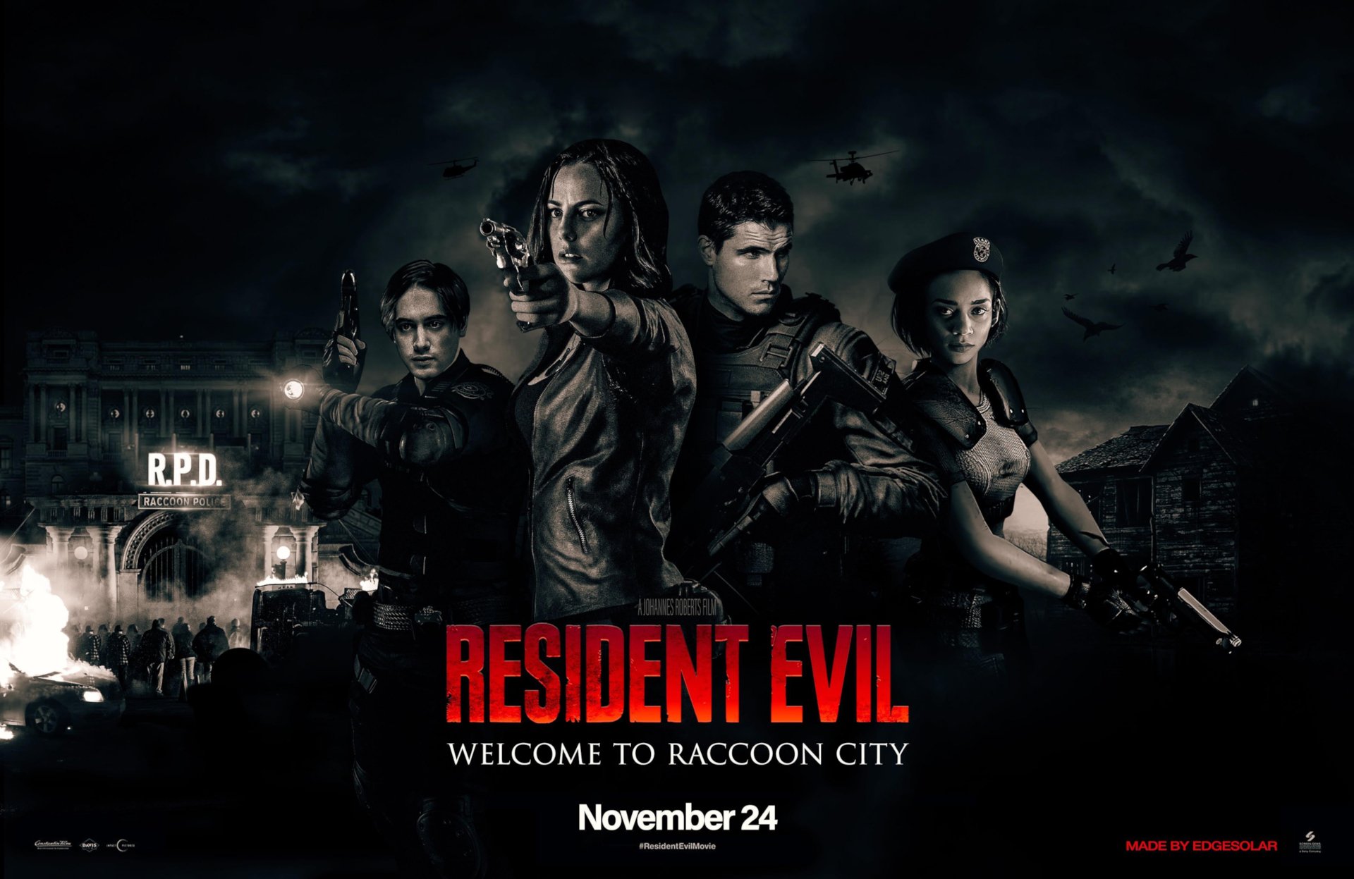 Resident evil wele to raccoon city hd papers und hintergrãnde