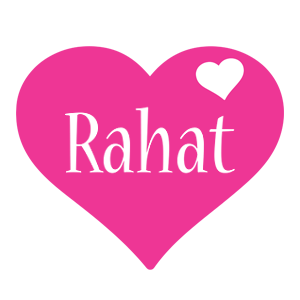 Rahat logo name logo generator