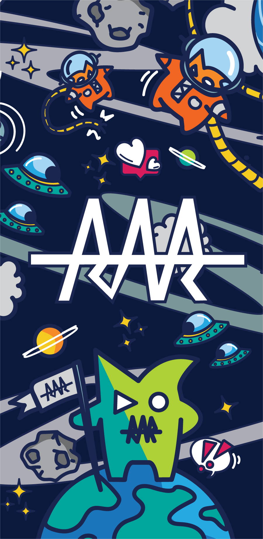 Download team rar space themed phone background â team rar official website