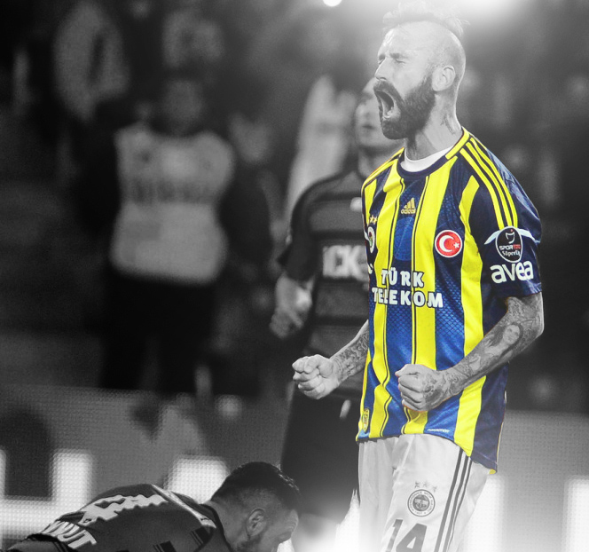 Raul meireles fenerbahce large art by showbodygame on