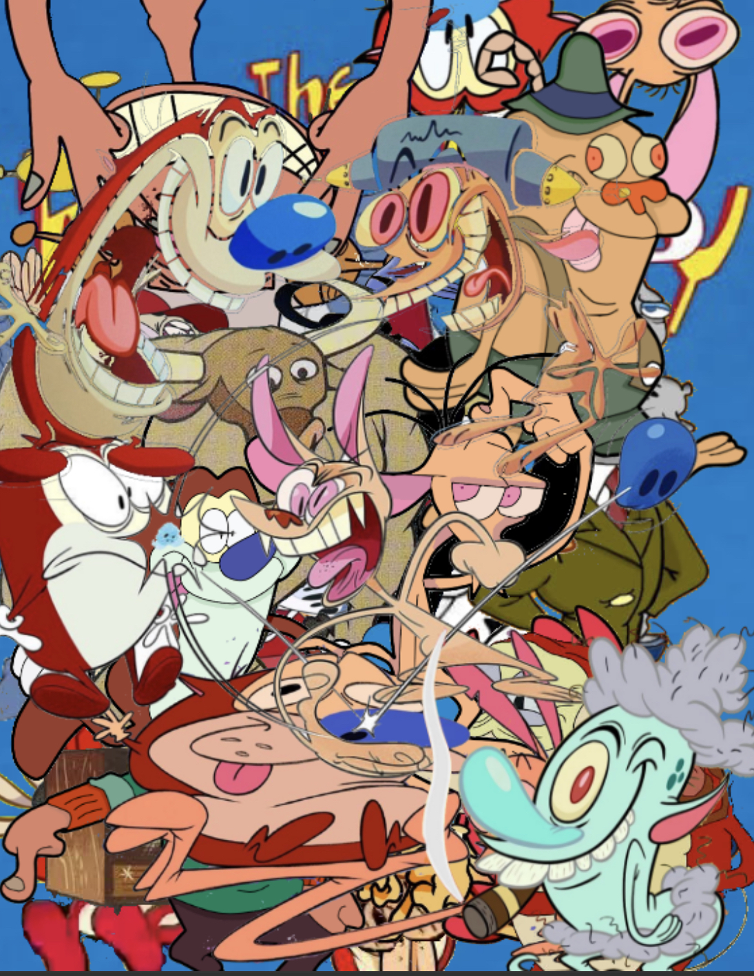 Ren and stimpy wallpaper by yerickgamer on