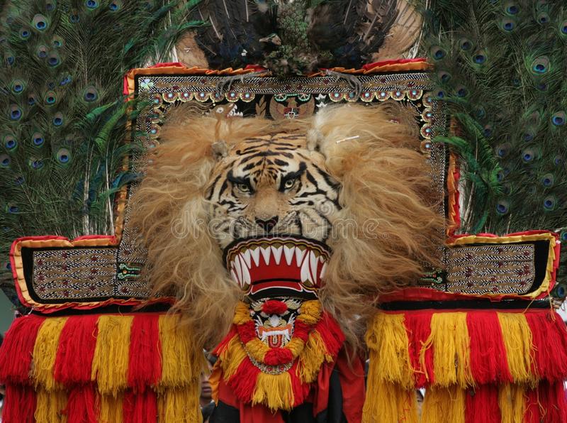 Reog ponorogo stock photos