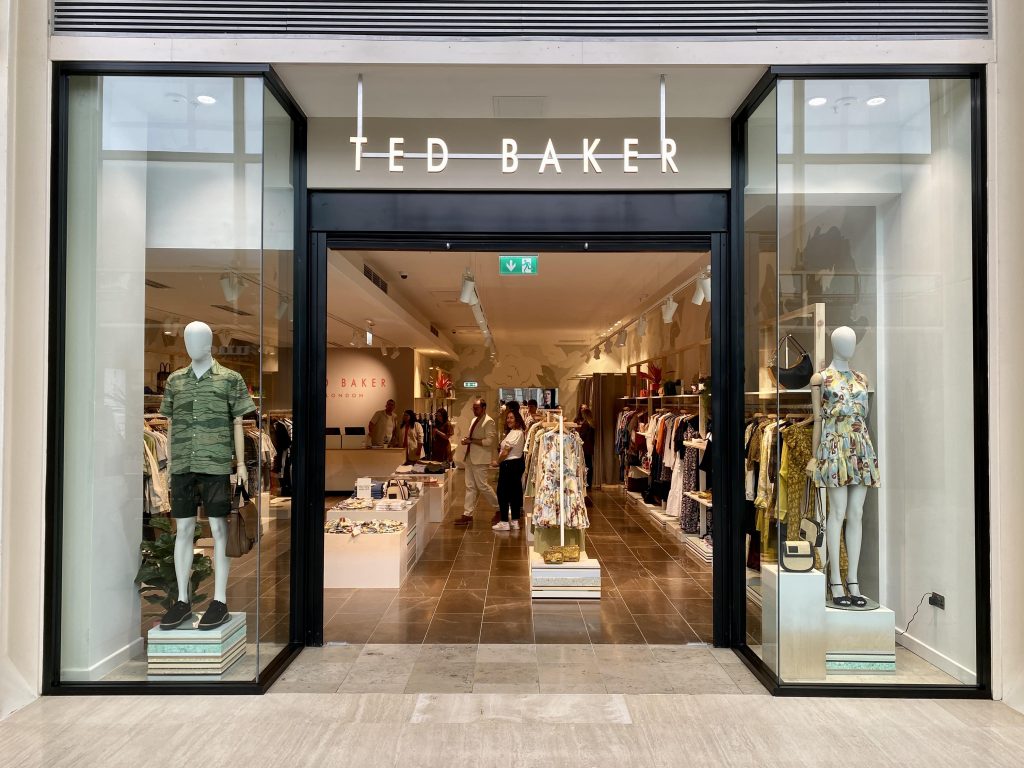 Ted baker opens store in milton keynes