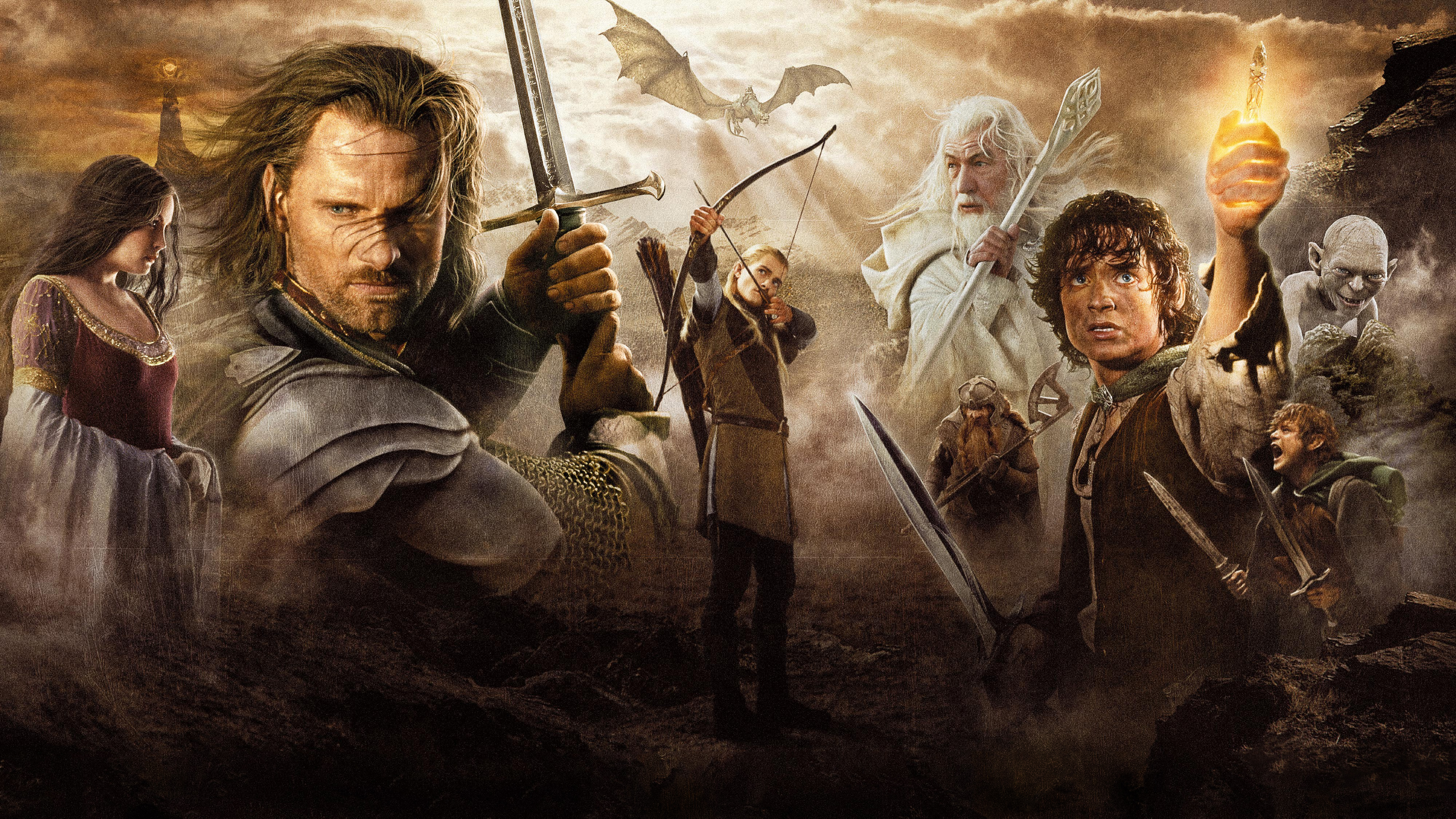 The lord of the rings the return of the king hd papers and backgrounds