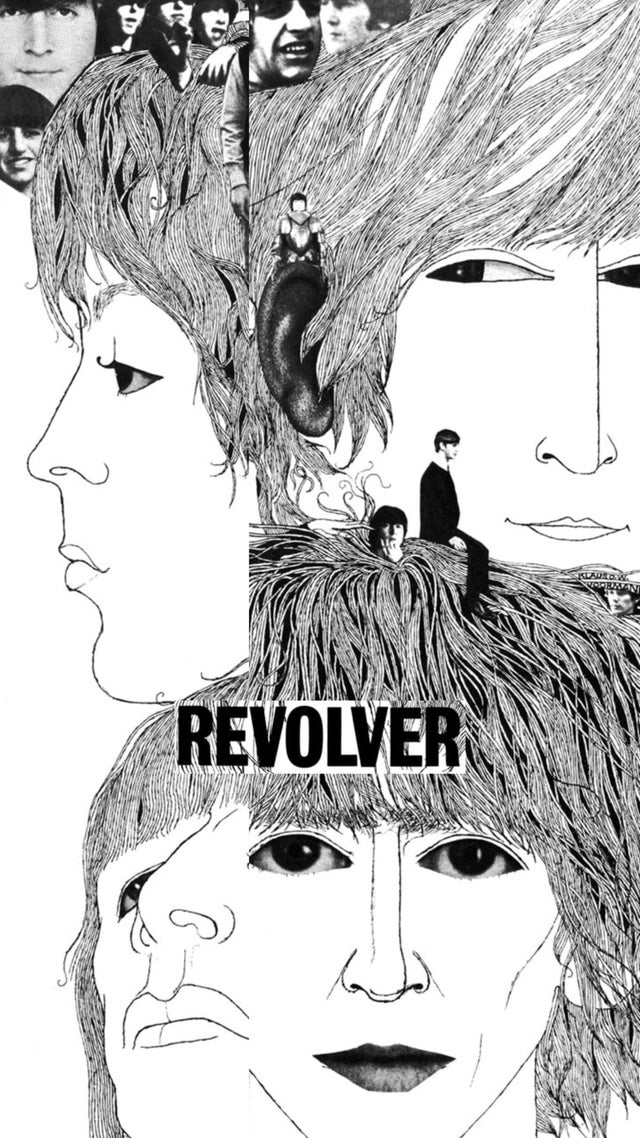 Day of beatles wallpapers today i have two variations of revolver rthebeatles