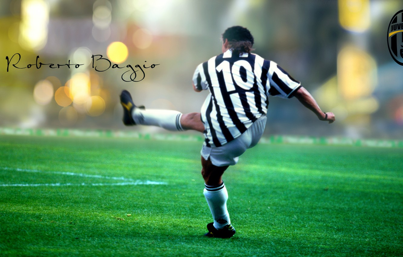 Wallpaper juventus juventus roberto baggio the divine ponytail roberto baggio a dozen italian images for desktop section ñððññ