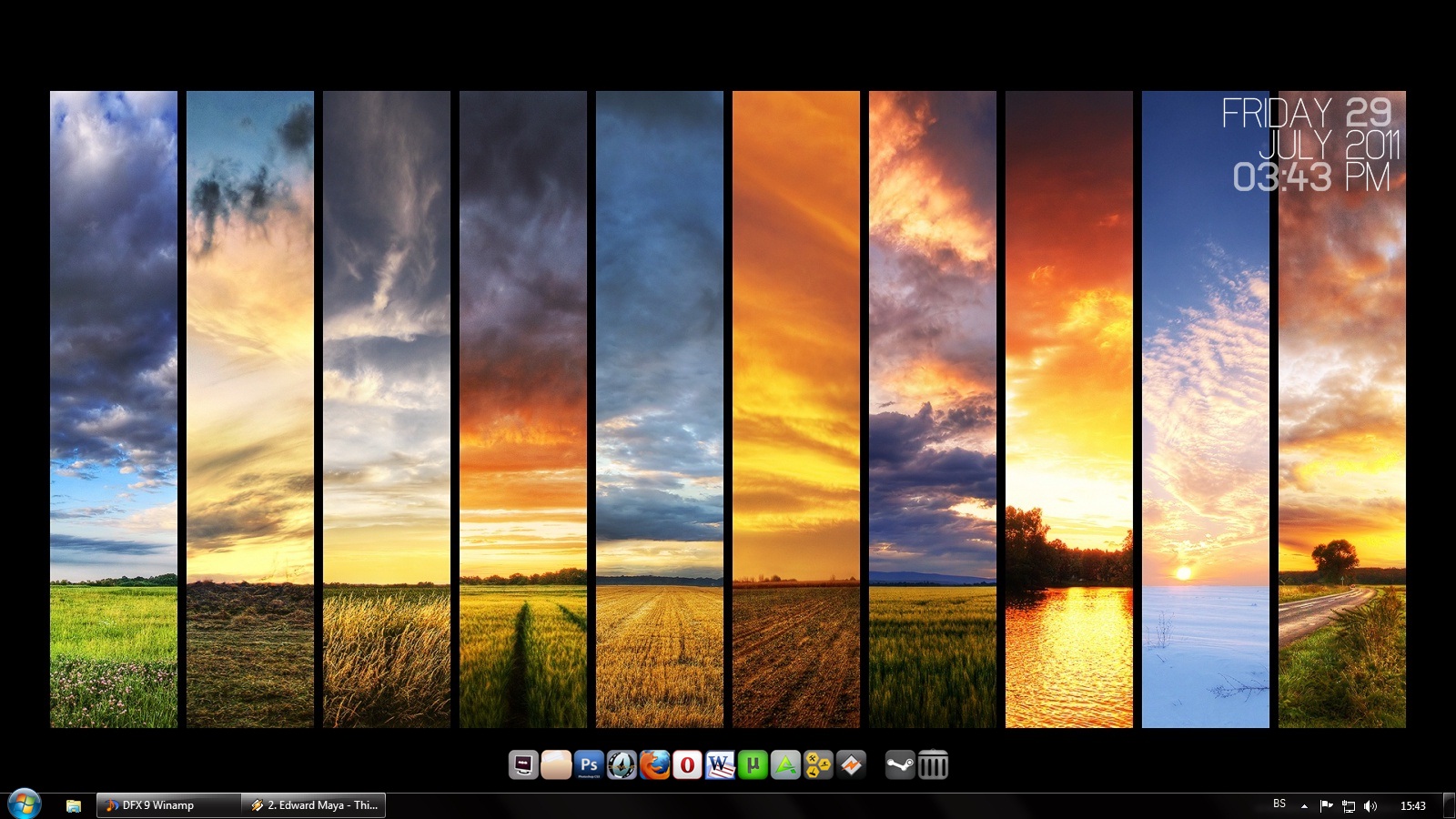 Rocketdock wallpaper by znamne on