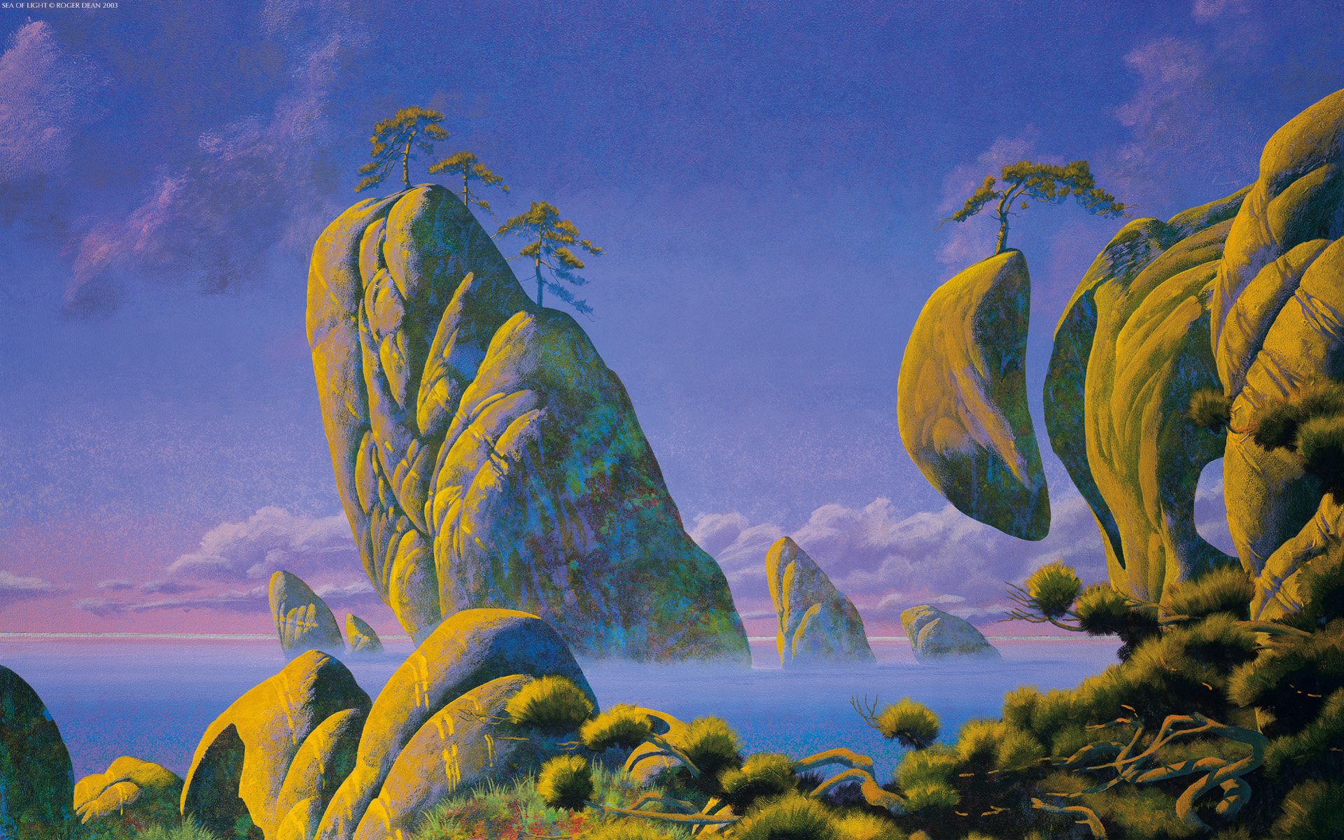 Roger dean hd papers und hintergrãnde