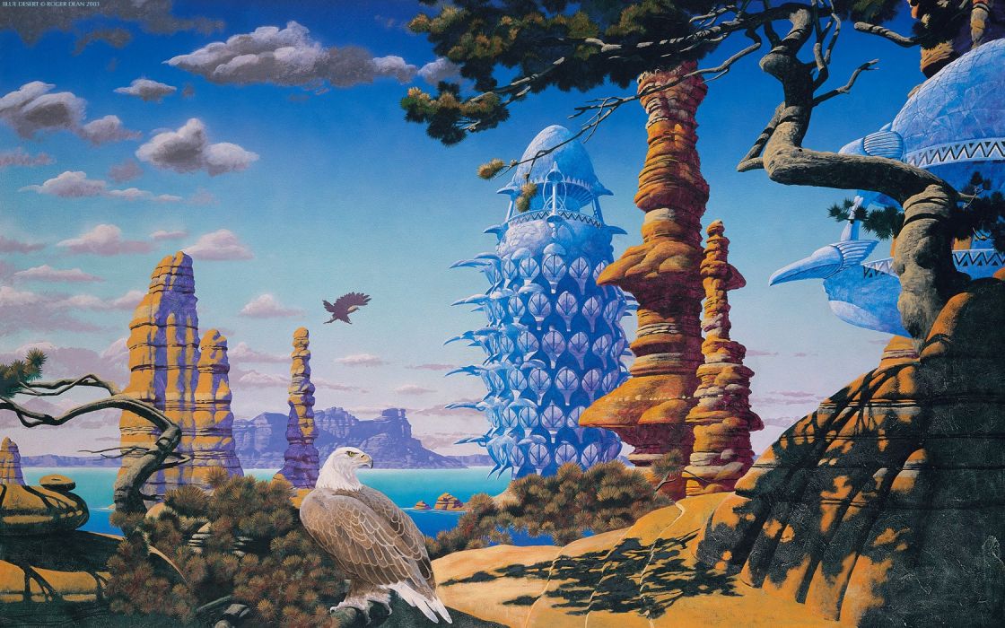 Paintings roger dean wallpaper x