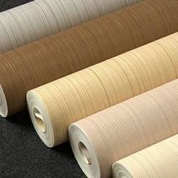 Plain pvc wallpaper roll size sq at rs roll in faridabad id