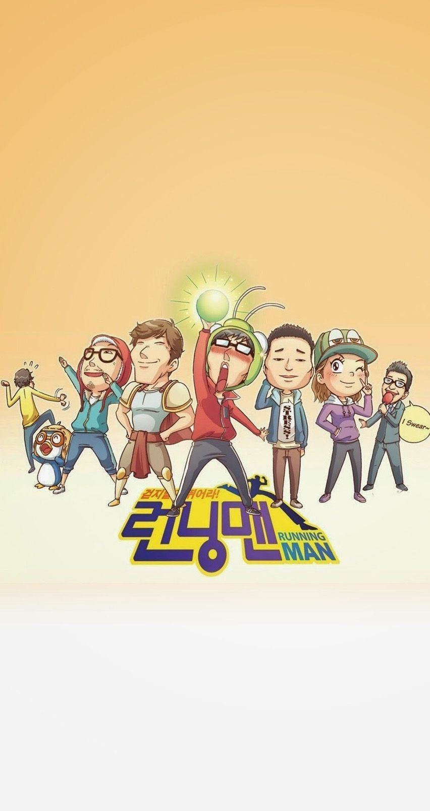 Running man art drama korea drama kalimantan