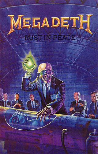 Megadeth â rust in peace cassette