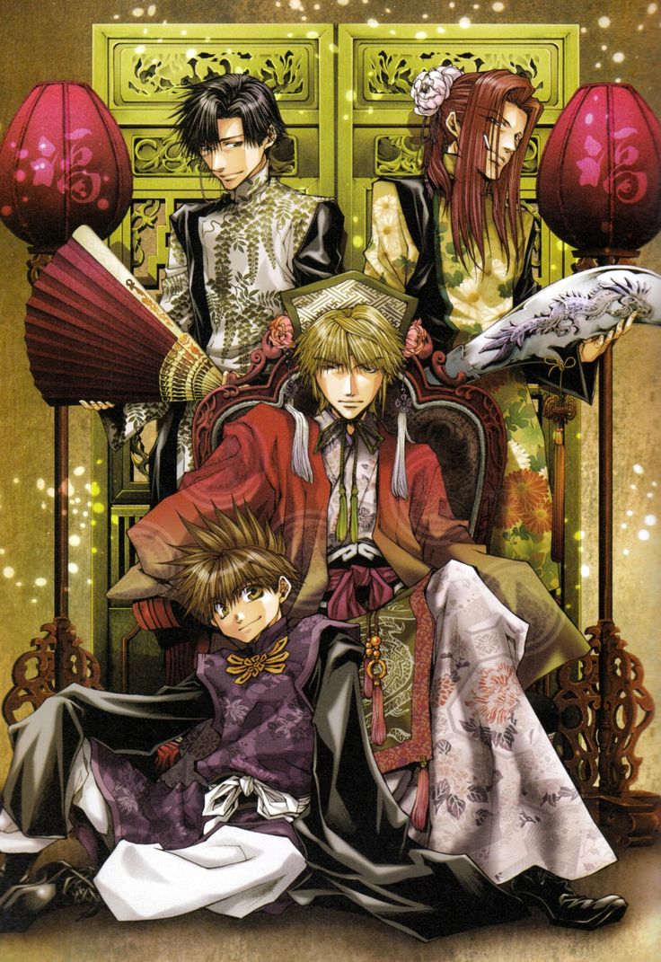 Æéè saiyuki anime manga covers manga anime