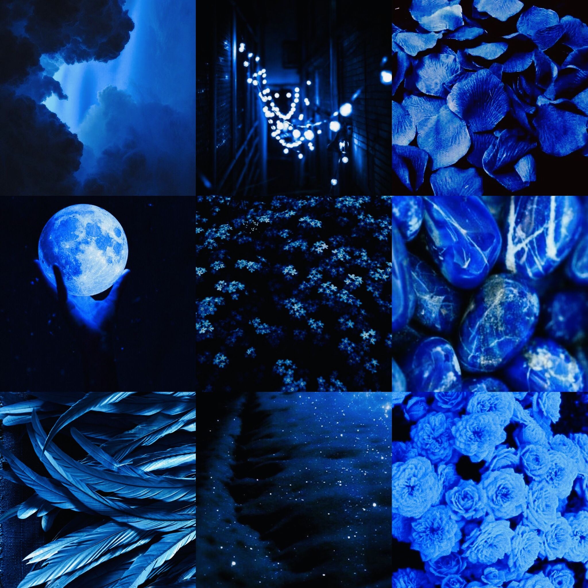 Sapphire aesthetic grace blue aesthetic wallpaper supernatural poster