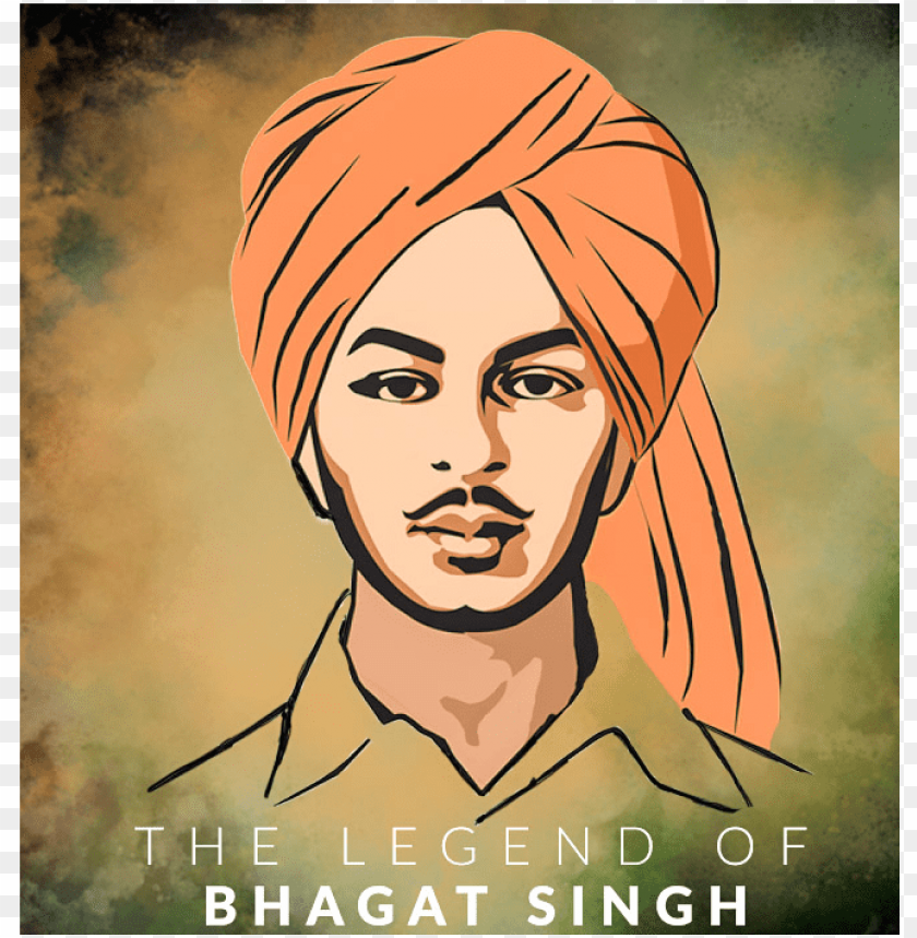 Bhagat singh png image with transparent background