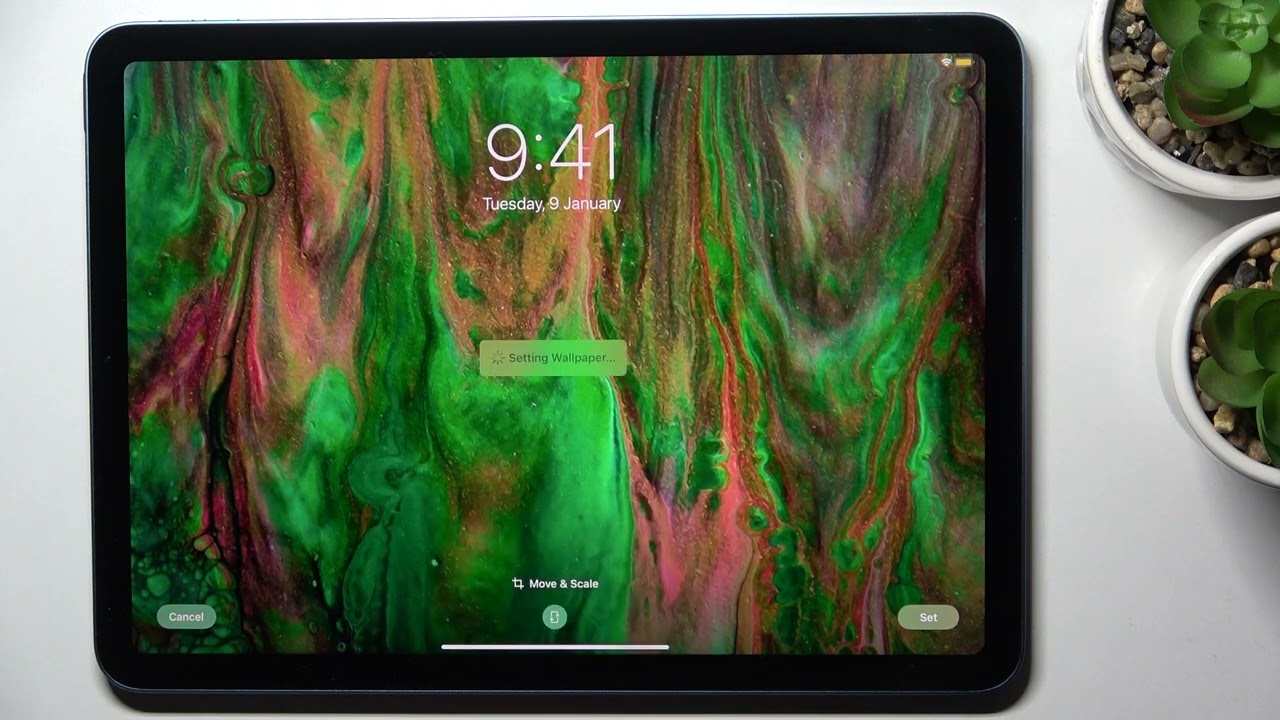 How To Change Wallpaper On Ipad Air